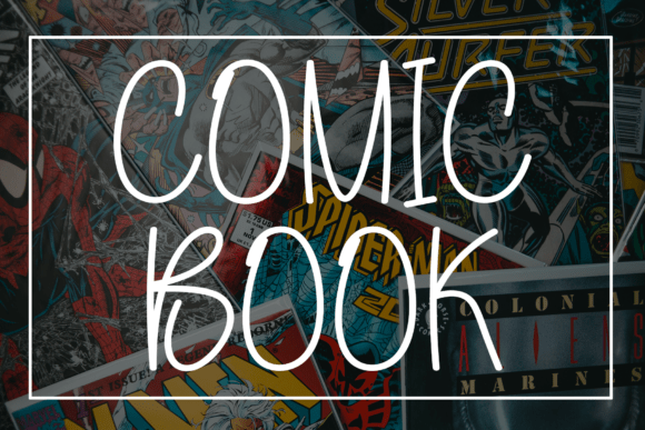 Comic Book Font - Featured Image