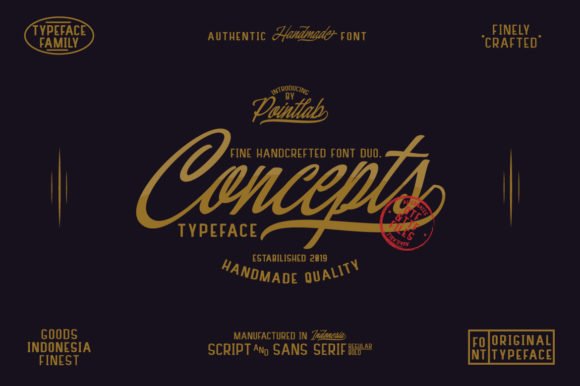 Concepts Font - Featured Image