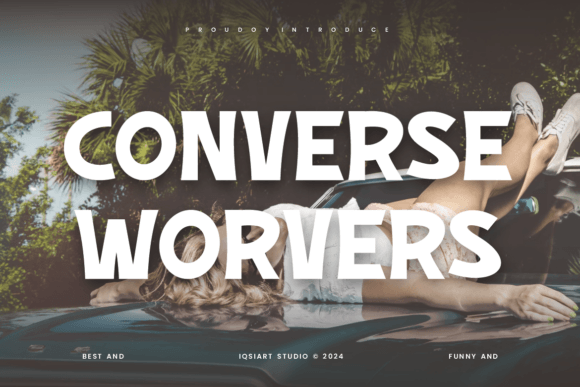 Converse Worvers Font - Featured Image