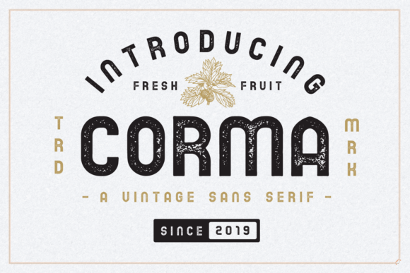 Corma Family Font - Featured Image