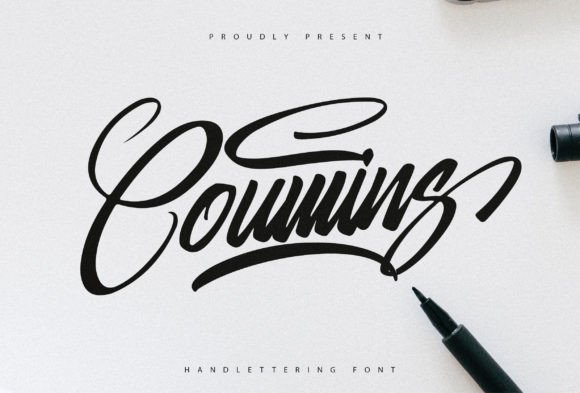 Coumins Font - Featured Image