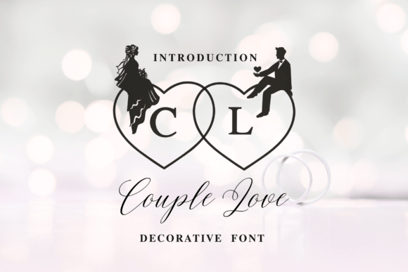 Couple Love Monogram Font - Featured Image