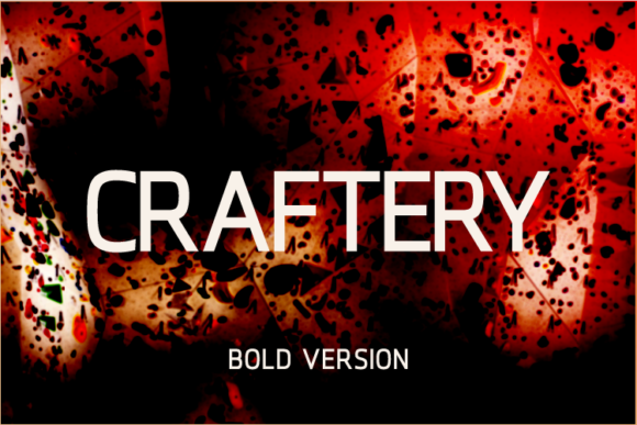 Craftery Bold Font - Featured Image