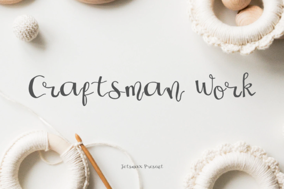 Craftsman Work Font - Featured Image