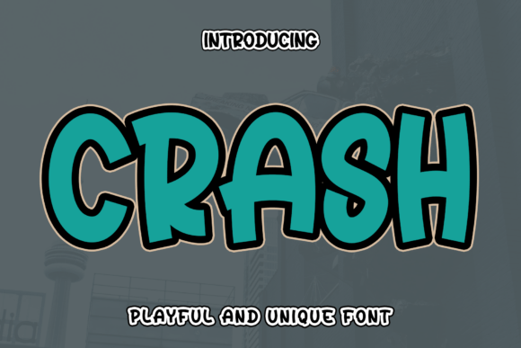 Crash Font - Featured Image