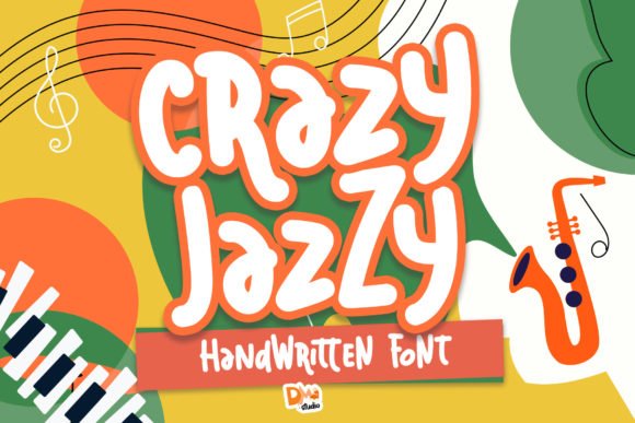 Crazy Jazzy Font - Featured Image