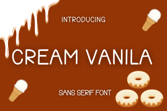 Cream Vanila Font - Featured Image