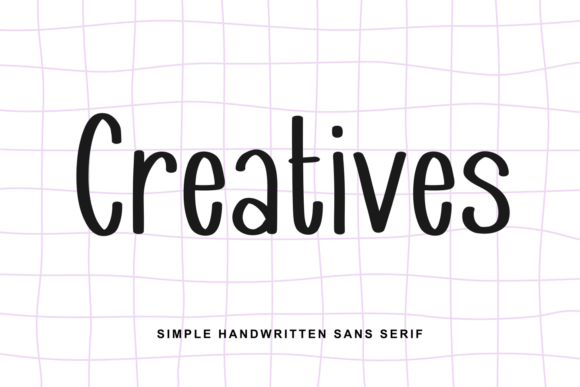 Creatives Font - Featured Image