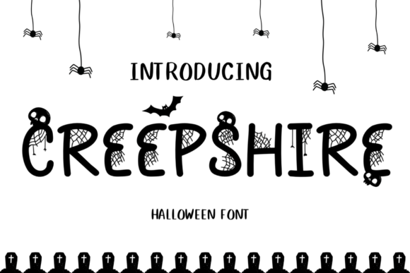 Creepshire Font - Featured Image