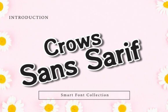 Crows Sans Sarif Font - Featured Image