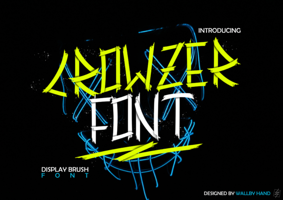 Crowzer Font - Featured Image