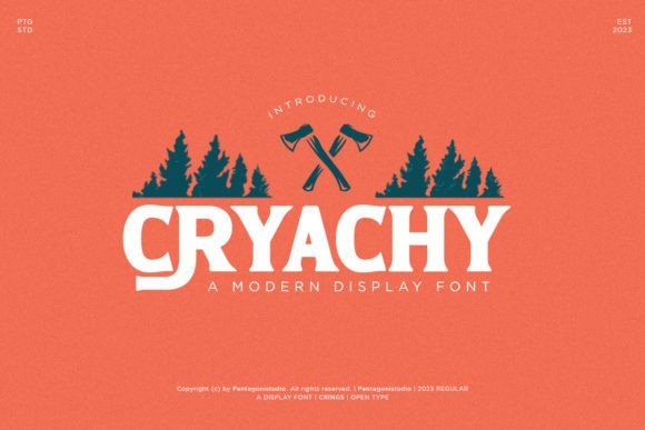 Cryachy Font - Featured Image