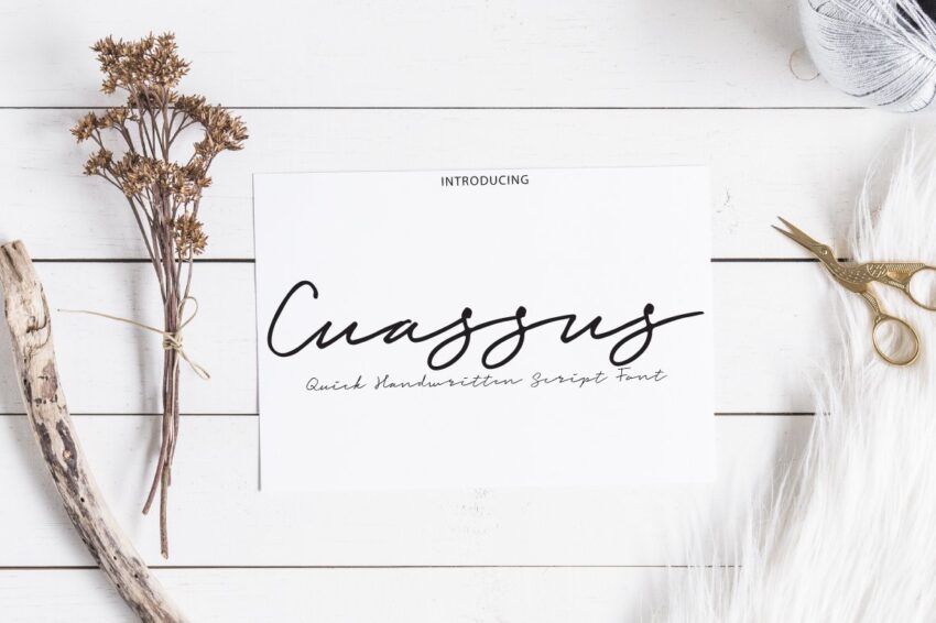 Cuassus Font - Featured Image