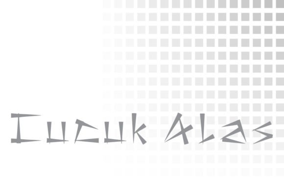 Cucuk Alas Font - Featured Image