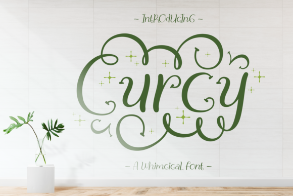 Curcy Font - Featured Image