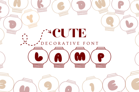 Cute Lamp Font - Featured Image
