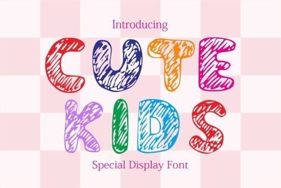 Cutekids Regular Font - Featured Image