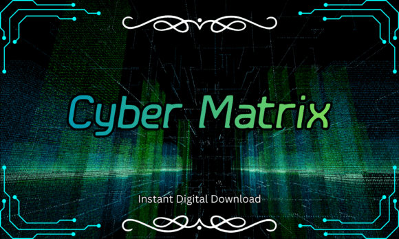 Cyber Matrix Font - Featured Image