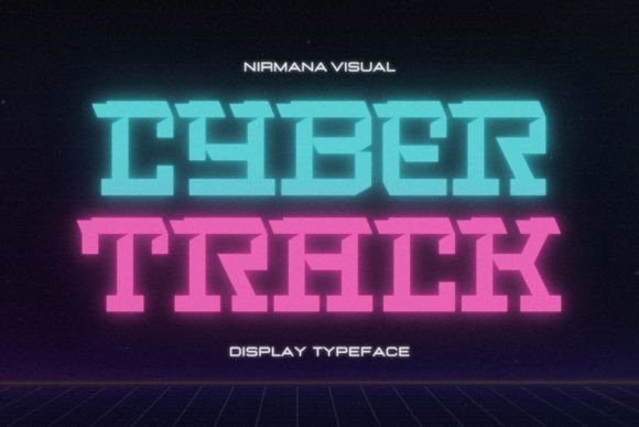 Cyber Track Font - Featured Image