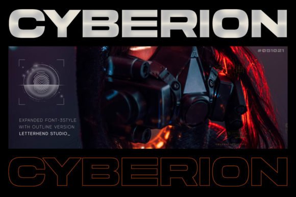 Cyberion Font - Featured Image
