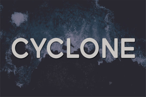Cyclone Font - Featured Image