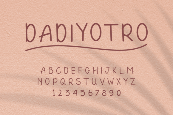 Dadiyotro Font - Featured Image