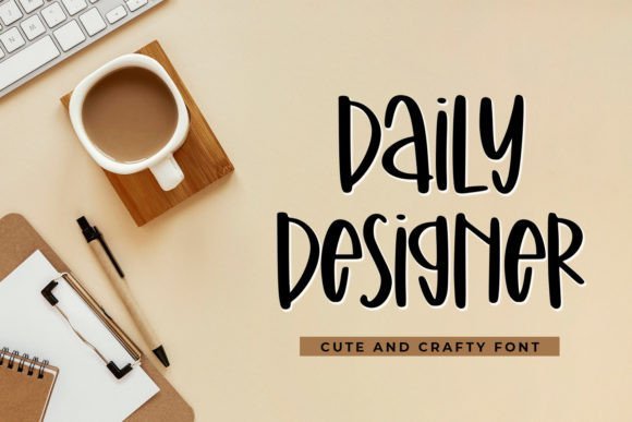 Daily Designer Font - Featured Image