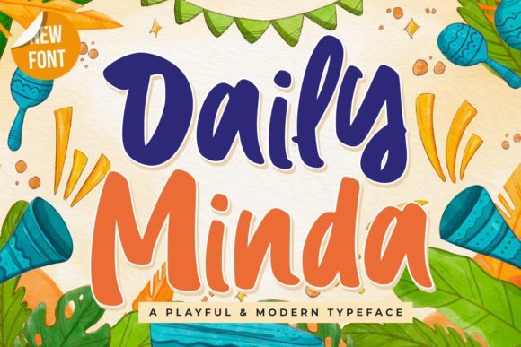 Daily Minda Font - Featured Image