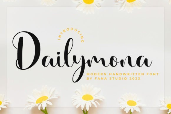 Dailymona Font - Featured Image