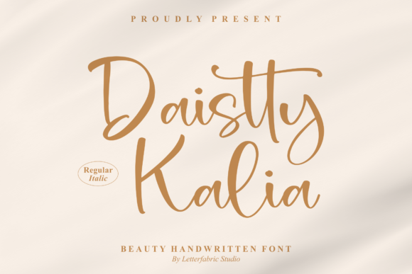 Daistty Kalia Font - Featured Image