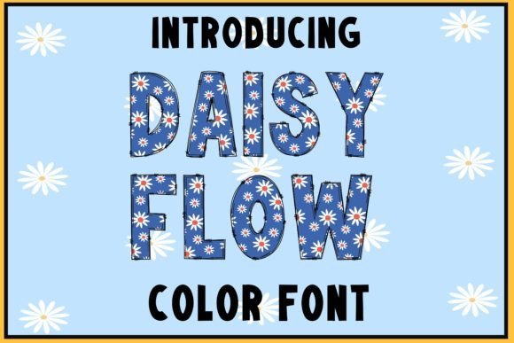 Daisy Flow Font - Featured Image