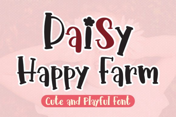 Daisy Happy Farm Font - Featured Image