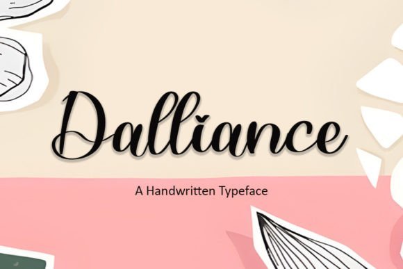 Dalliance Font - Featured Image