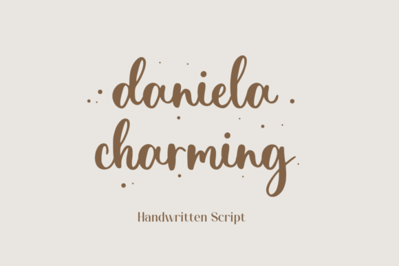 Daniela Charming Font - Featured Image