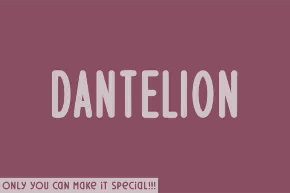 Dantelion Font - Featured Image