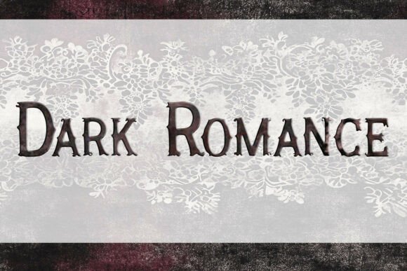 Dark Romance Font - Featured Image
