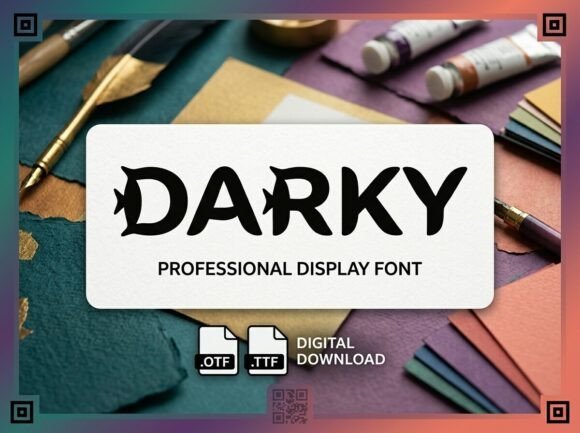 Darky Font - Featured Image