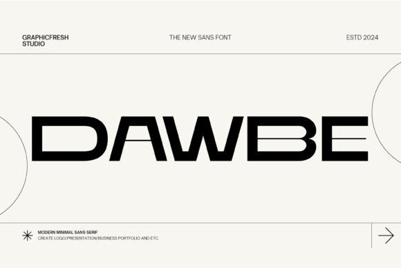 Dawbe Font - Featured Image