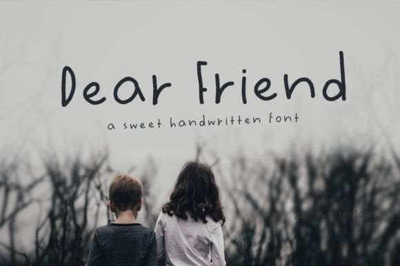 Dear Friend Font - Featured Image