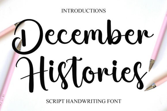 December Histories Font - Featured Image