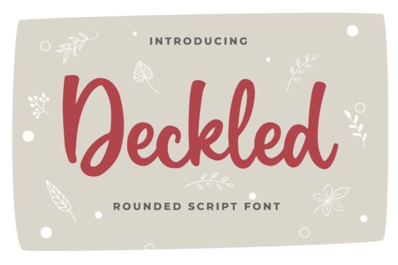 Deckled Font - Featured Image