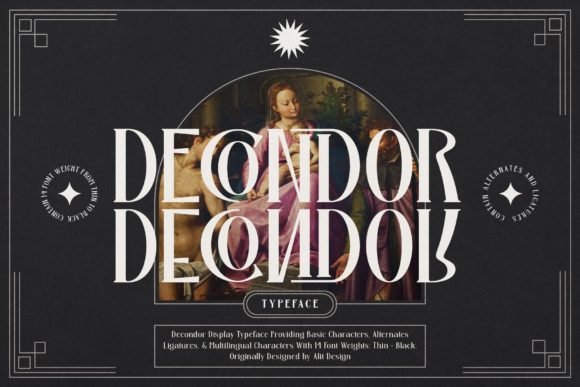 Decondor Font - Featured Image