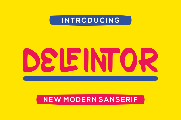 Delfintor Font - Featured Image