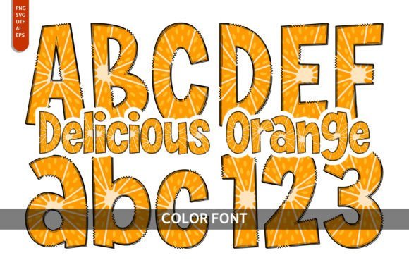 Delicious Orange Font - Featured Image