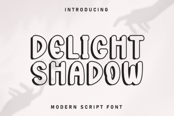 Delight Shadow Font - Featured Image