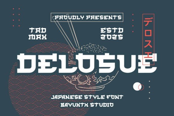 Delosue Font - Featured Image