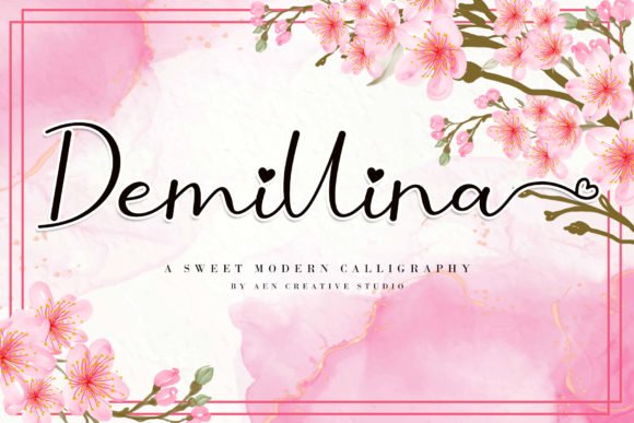 Demillina Font - Featured Image