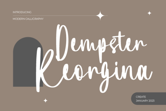 Dempster Keorgina Font - Featured Image