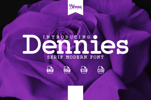 Dennies Font - Featured Image