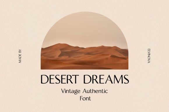 Desert Dreams Font - Featured Image